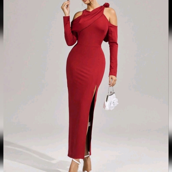 Formal Evening Gown Dress For Women (Luxury Design),Women's Fashion Autumn - Picture 3 of 4